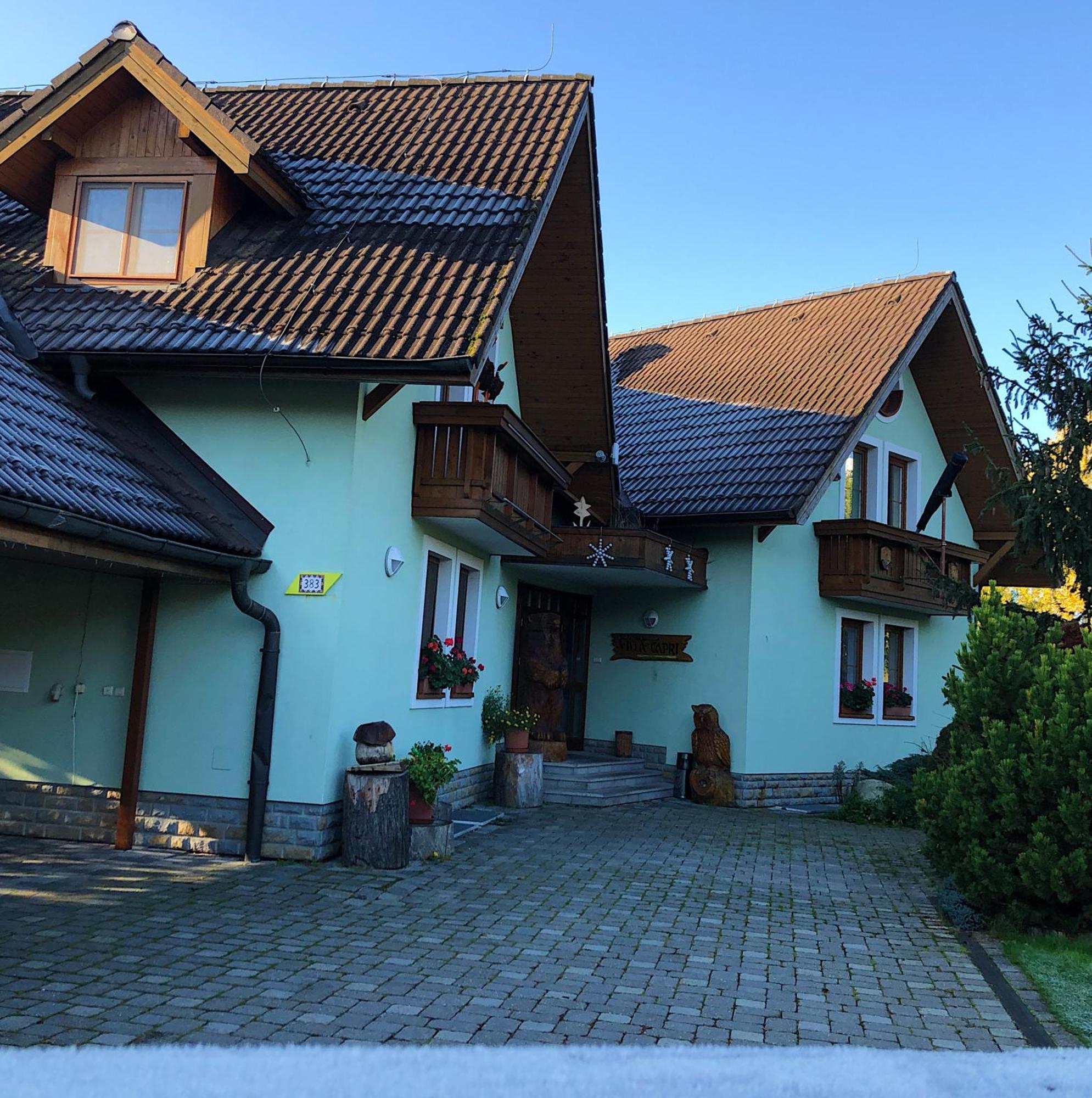 Villa Capri Vysoké Tatry Esterno foto