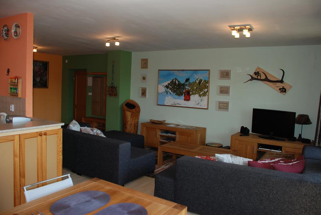 Villa Capri Vysoké Tatry Esterno foto